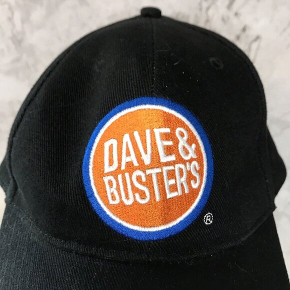 Dave And Busters Adjustable Baseball Cap Embroidered Logo And Strap Hat - Picture 3 of 5